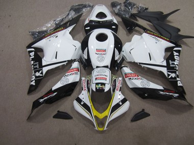 Blanc Noir DENSO RIZOMA 09-12 CBR600RR Carénage Moto