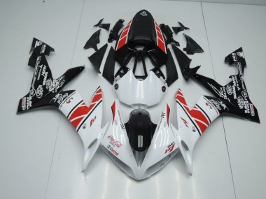 Blanc Noir Décalque 04-06 YZF R1 Carénage Moto
