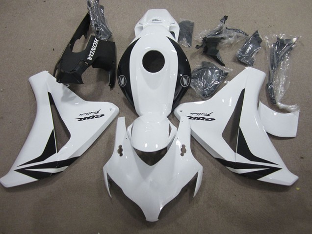 Blanc Noir Fireblade 08-11 CBR1000RR Carénage Moto Blanc Noir Fireblade 08-11 CBR1000RR Carénage Moto
