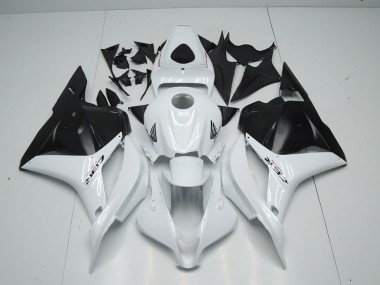 Blanc Noir Mat 09-12 CBR600RR Carénage Moto