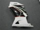 Blanc Noir Ninja 08-12 EX250 Carénages Moto Blanc Noir Ninja 08-12 EX250 Carénages Moto