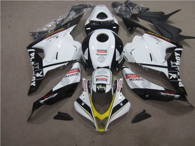 Blanc Noir RIZOMA 09-12 CBR600RR Carénage Moto