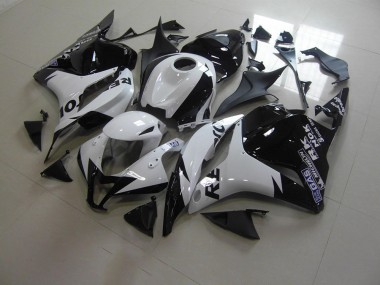 Blanc Noir Repsol 09-12 CBR600RR Carénage Moto