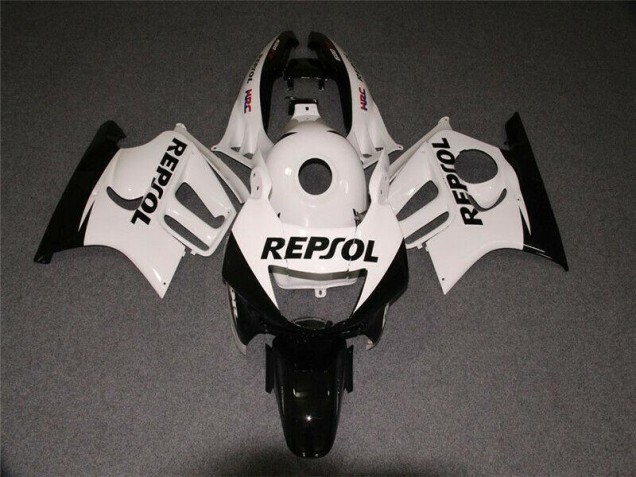 Blanc Noir Repsol 95-98 CBR600 F3 Carénage Moto