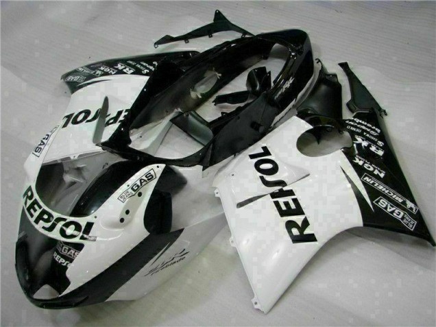 Blanc Noir Repsol 96-07 CBR1100XX Carénage Moto Blanc Noir Repsol 96-07 CBR1100XX Carénage Moto