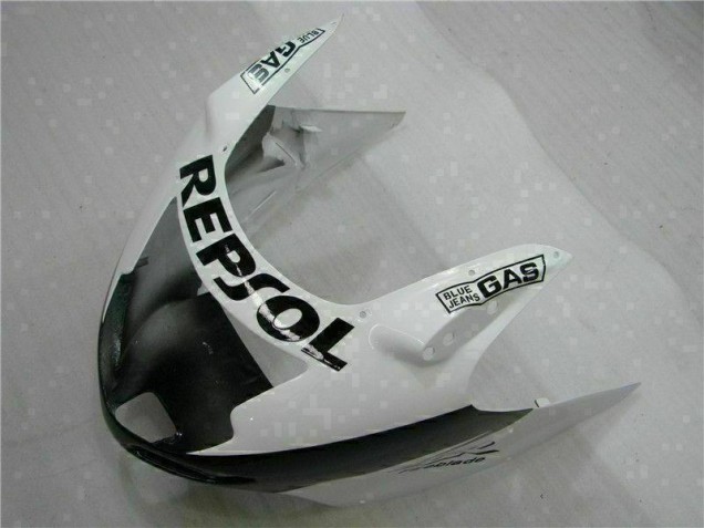 Blanc Noir Repsol 96-07 CBR1100XX Carénage Moto Blanc Noir Repsol 96-07 CBR1100XX Carénage Moto