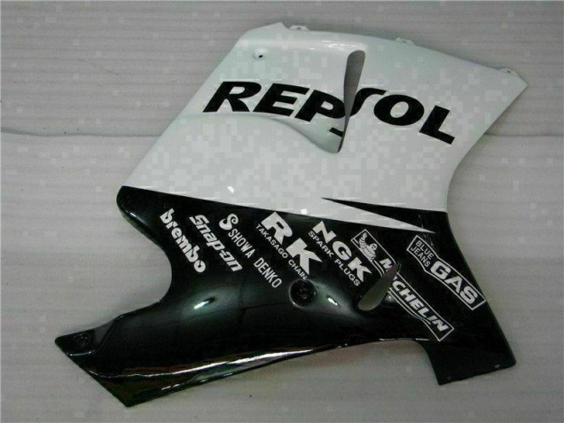 Blanc Noir Repsol 96-07 CBR1100XX Carénage Moto Blanc Noir Repsol 96-07 CBR1100XX Carénage Moto