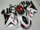 Blanc Noir Rouge 07-08 ZX6R Carénage Moto Blanc Noir Rouge 07-08 ZX6R Carénage Moto