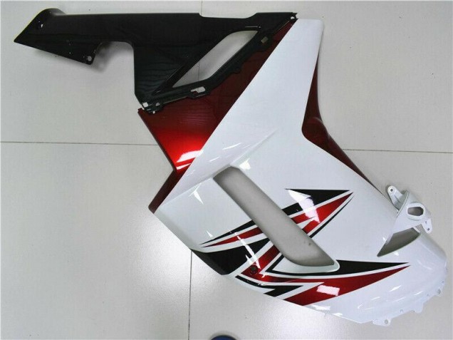 Blanc Noir Rouge 07-08 ZX6R Carénage Moto Blanc Noir Rouge 07-08 ZX6R Carénage Moto