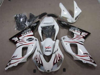 Blanc Noir Rouge Requin 09-11 YZF R1 Carénage Moto