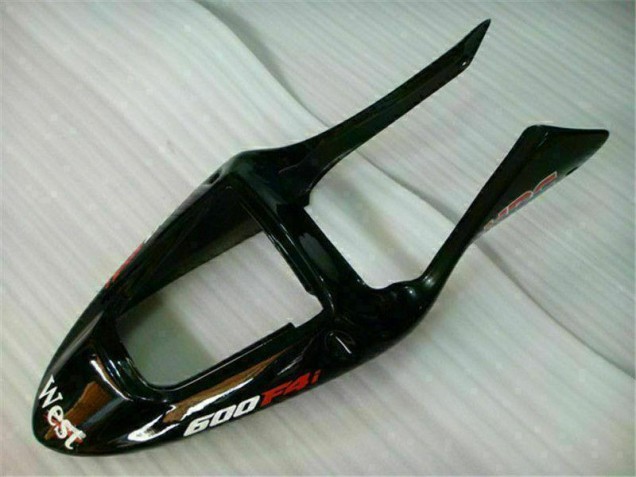 Blanc Noir West 01-03 CBR600 F4i Carénage Moto Blanc Noir West 01-03 CBR600 F4i Carénage Moto