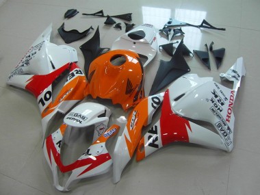 Blanc Nouveau Repsol 09-12 CBR600RR Carénage Moto