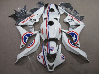 Blanc R 07-08 CBR600RR Carénage Moto