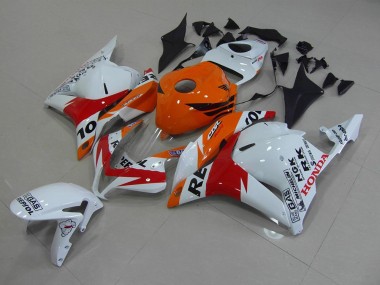 Blanc Repsol 09-12 CBR600RR Carénage Moto