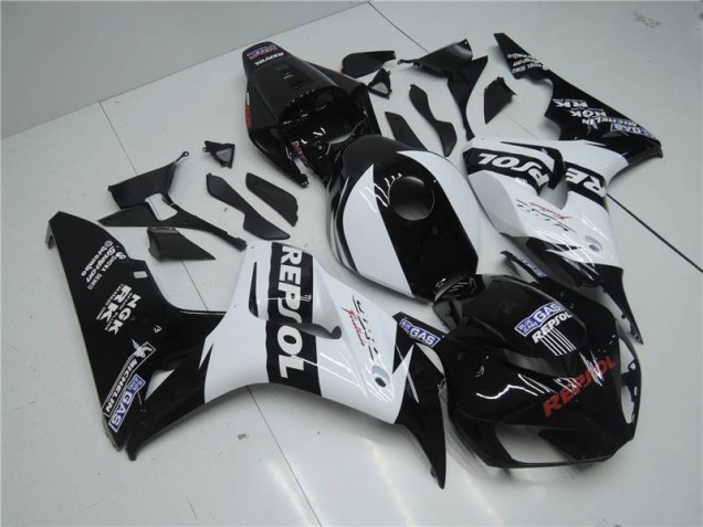 Blanc Repsol Noir 04-05 CBR1000RR Carénage Moto Blanc Repsol Noir 04-05 CBR1000RR Carénage Moto