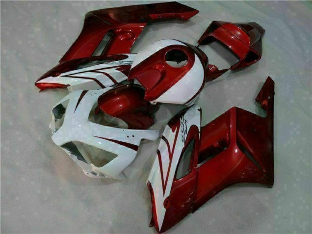 Blanc Rouge 04-05 CBR1000RR Carénage Moto Blanc Rouge 04-05 CBR1000RR Carénage Moto