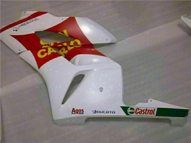 Blanc Rouge 04-05 CBR1000RR Carrosserie Moto