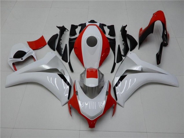 Blanc Rouge 08-11 CBR1000RR Carénage Moto Blanc Rouge 08-11 CBR1000RR Carénage Moto