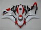Blanc Rouge 08-11 CBR1000RR Carénage Moto Blanc Rouge 08-11 CBR1000RR Carénage Moto