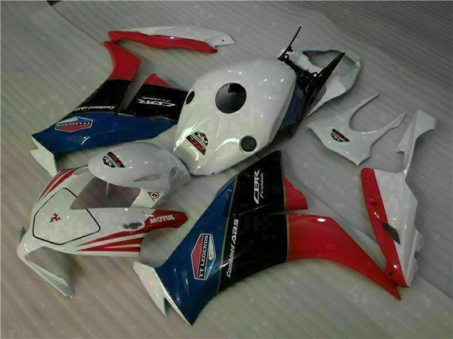 Blanc Rouge 12-16 CBR1000RR Carénage Moto Blanc Rouge 12-16 CBR1000RR Carénage Moto