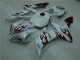 Blanc Rouge Flamme 04-06 YZF R1 Carénage Moto Blanc Rouge Flamme 04-06 YZF R1 Carénage Moto