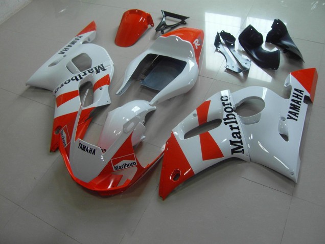 Blanc Rouge Marlboro 98-02 YZF R6 Carénage Moto