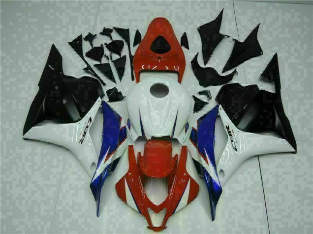 Blanc Rouge Noir Bleu 09-12 CBR600RR Carénage Moto Blanc Rouge Noir Bleu 09-12 CBR600RR Carénage Moto