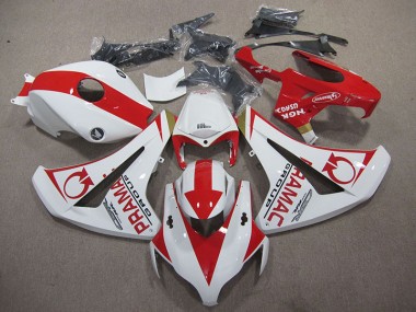 Blanc Rouge PRAMAC 08-11 CBR1000RR Carénage Moto