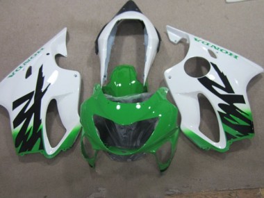 Blanc Vert 99-00 CBR600 F4 Carénage Moto