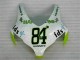 Blanc Vert Hannspree 84 08-11 CBR1000RR Carénage Moto Blanc Vert Hannspree 84 08-11 CBR1000RR Carénage Moto