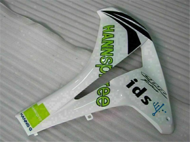 Blanc Vert Hannspree 84 08-11 CBR1000RR Carénage Moto Blanc Vert Hannspree 84 08-11 CBR1000RR Carénage Moto