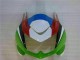 Blanc Vert Noir Ninja 08-12 EX250 Carénage Moto Blanc Vert Noir Ninja 08-12 EX250 Carénage Moto