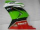 Blanc Vert Noir Ninja 08-12 EX250 Carénage Moto Blanc Vert Noir Ninja 08-12 EX250 Carénage Moto
