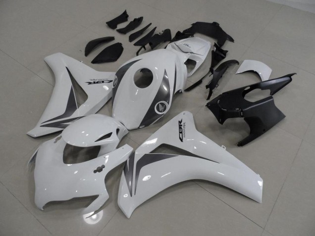 Blanc et Gris 08-11 CBR1000RR Carénage Moto Blanc et Gris 08-11 CBR1000RR Carénage Moto