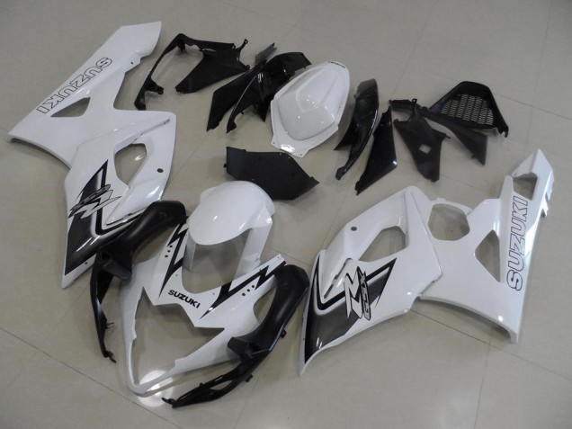 Blanc et Noir 05-06 GSXR 1000 Carénage Moto Blanc et Noir 05-06 GSXR 1000 Carénage Moto