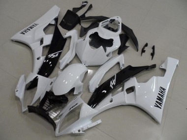 Blanc et Noir 06-07 YZF R6 Carénage Moto
