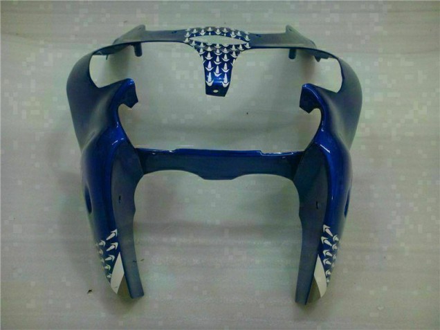 Bleu 00-02 ZX6R Carrosserie Moto