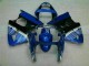 Bleu 00-02 ZX6R Carrosserie Moto