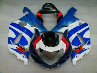 Bleu 01-03 GSXR 600/750 Carrosserie Moto
