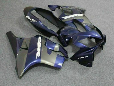 Bleu 04-07 CBR600 F4i Carénages Moto