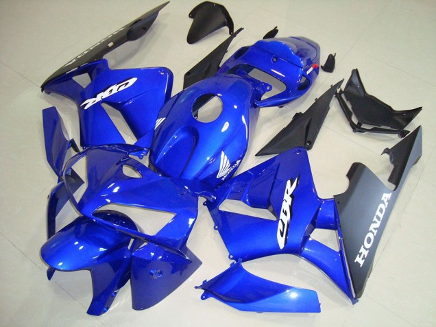 Bleu 05-06 CBR600RR Kit Carénages Motos Complet Bleu 05-06 CBR600RR Kit Carénages Motos Complet