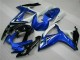 Bleu 06-07 GSXR 600/750 Carénage Moto ABS Bleu 06-07 GSXR 600/750 Carénage Moto ABS
