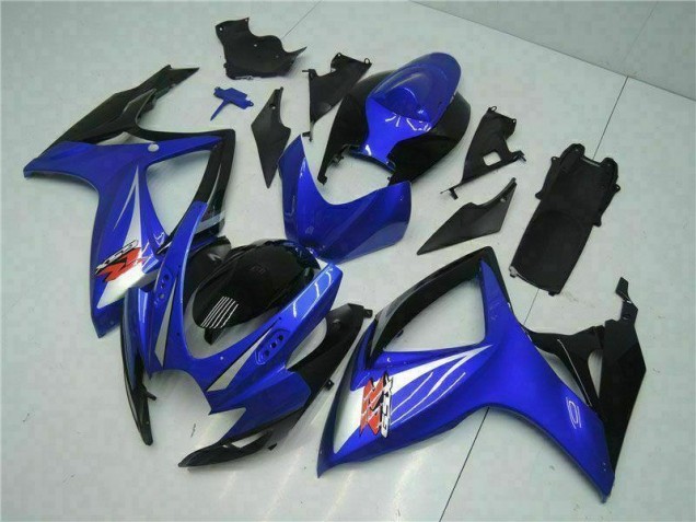 Bleu 06-07 GSXR 600/750 Kit Carénages Motos & Plastique Bleu 06-07 GSXR 600/750 Kit Carénages Motos & Plastique