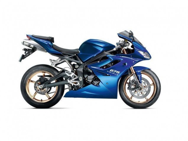 Bleu 06-08 Daytona 675 Triple Carénage Moto