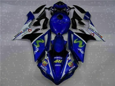 Bleu 07-08 YZF R1 Kit Carénages Motos