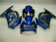 Bleu 08-12 EX250 Carénage Moto