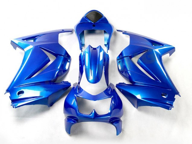 Bleu 08-12 EX250 Carénages Moto Bleu 08-12 EX250 Carénages Moto