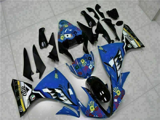 Bleu 09-11 YZF R1 Carénages Moto Bleu 09-11 YZF R1 Carénages Moto