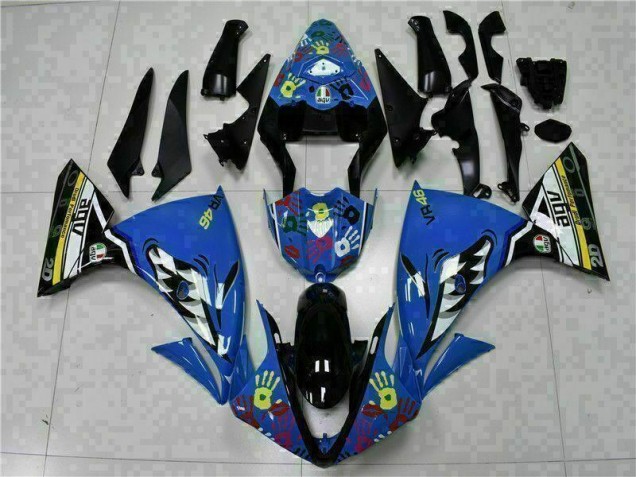 Bleu 09-11 YZF R1 Carénages Moto Bleu 09-11 YZF R1 Carénages Moto