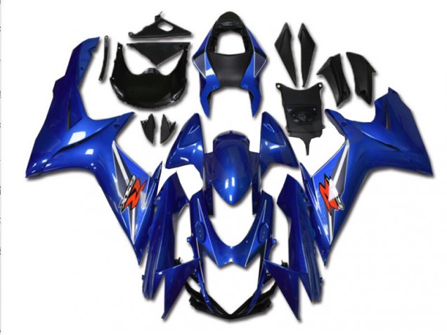 Bleu 11-21 GSXR 600/750 Carénage Moto Bleu 11-21 GSXR 600/750 Carénage Moto